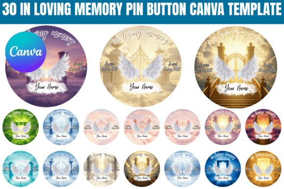 30 In Loving Memory Pin Button Template: A Guide to Creating Heartfelt Tributes