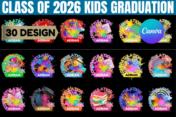 Celebrate Little Graduates: Class of 2026 Template