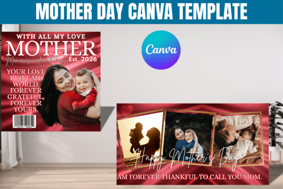 Design Custom Mother's Day Packaging with Editable Templates