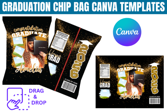 Effortless DIY Graduation Chip Bag Templates for Class of 2026