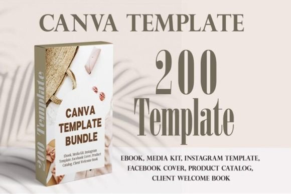 Lead Magnet Canva Template Bundle: Your 200-Page Design Toolkit