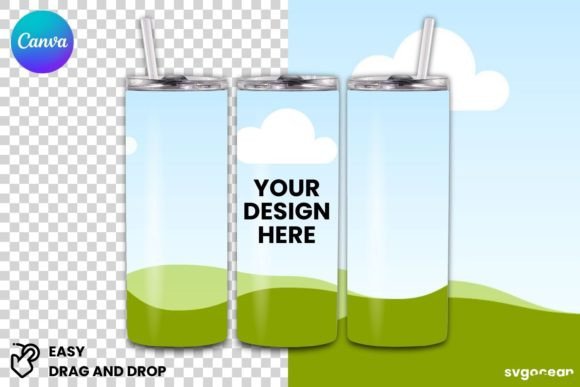 Mastering Product Mockups: The 20 Oz Tumbler Canva Template