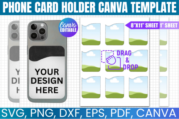 Phone Card Holder Canva Template: Your Guide to DIY Customization