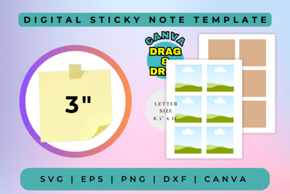 Unlock Your Workflow with a Digital Sticky Notes Template