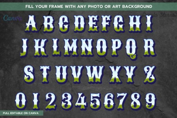 West Carnival Alphabet Canva Frame: A Creative Game-Changer
